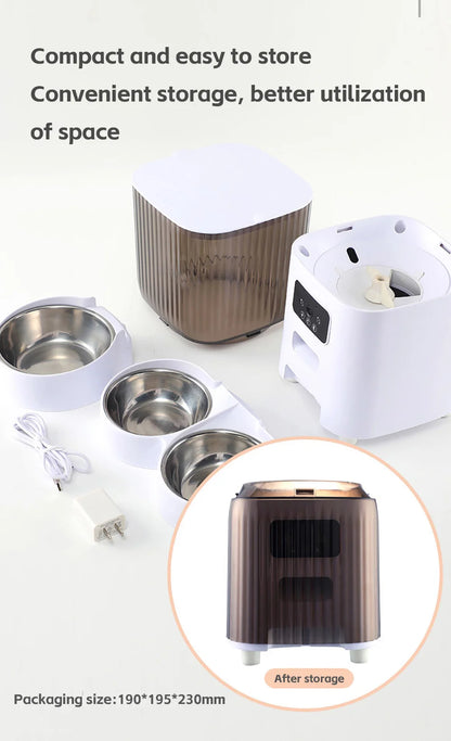 Smart 5L Automatic Pet Feeder with WiFi & Camera