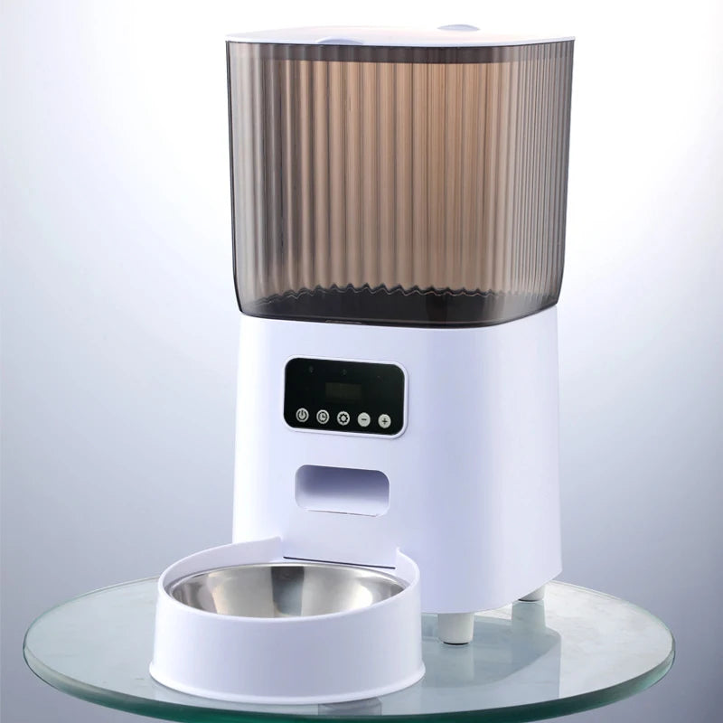 Smart 5L Automatic Pet Feeder with WiFi & Camera