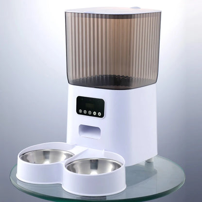 Smart 5L Automatic Pet Feeder with WiFi & Camera