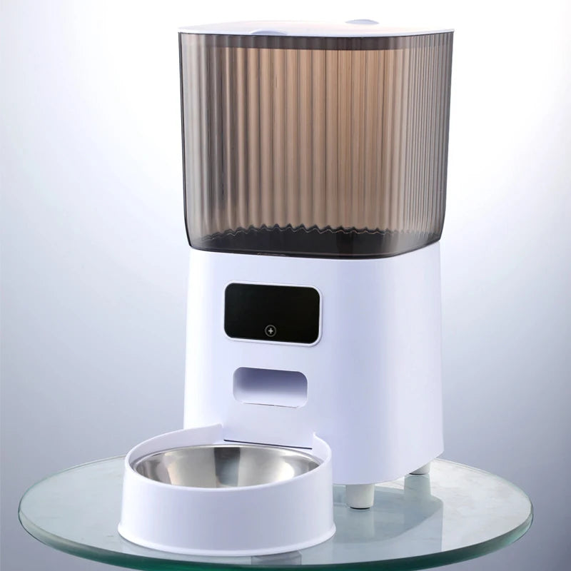 Smart 5L Automatic Pet Feeder with WiFi & Camera