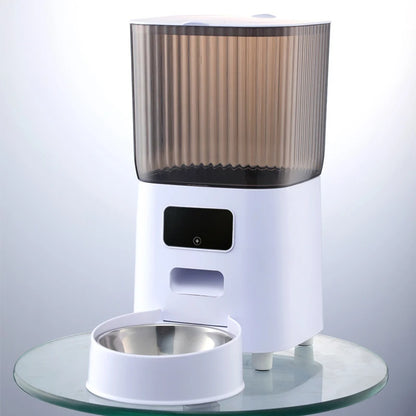 Smart 5L Automatic Pet Feeder with WiFi & Camera